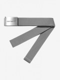Cinto Carhartt WIP Chrome Cinzento