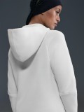 Chaqueta con Capucha Nike Sportswear Tech Fleece Windrunner Blanca Para Mujer