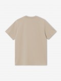 T-shirt Carhartt WIP Script Embroidery Bege
