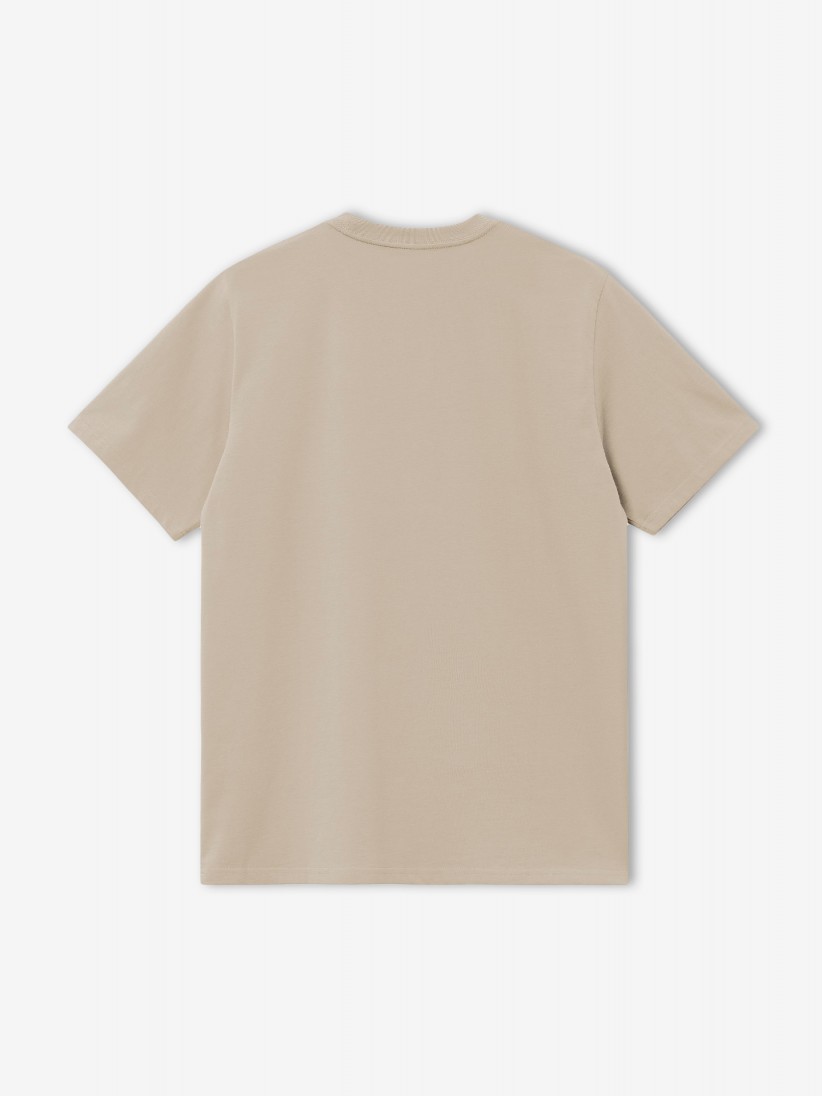 T-shirt Carhartt WIP Script Embroidery Bege