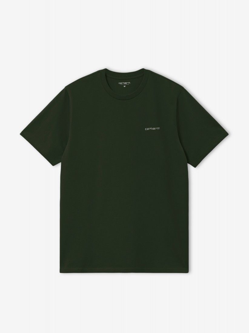Tシャツ・カットソー Carhartt FW24 \"Script Embroidery\" t-shirt (I030435 2AH XX) Carhartt WIP Script Embroidery T-Shirt | Liberica / Air Sky