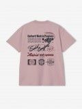 T-shirt Carhartt WIP Networks Rosa
