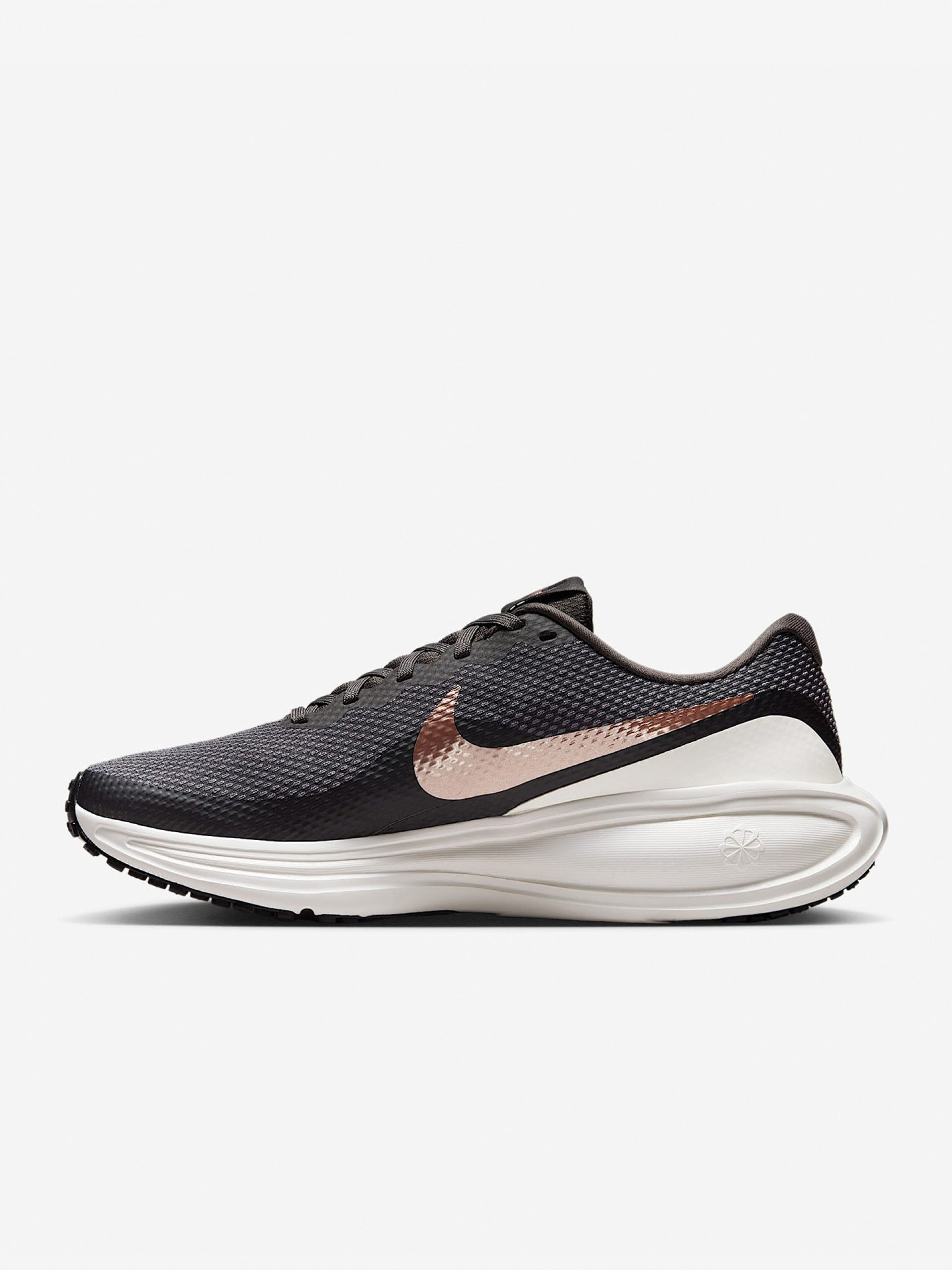 Zapatillas de Running Nike Revolution 8 Grises Para Mujer