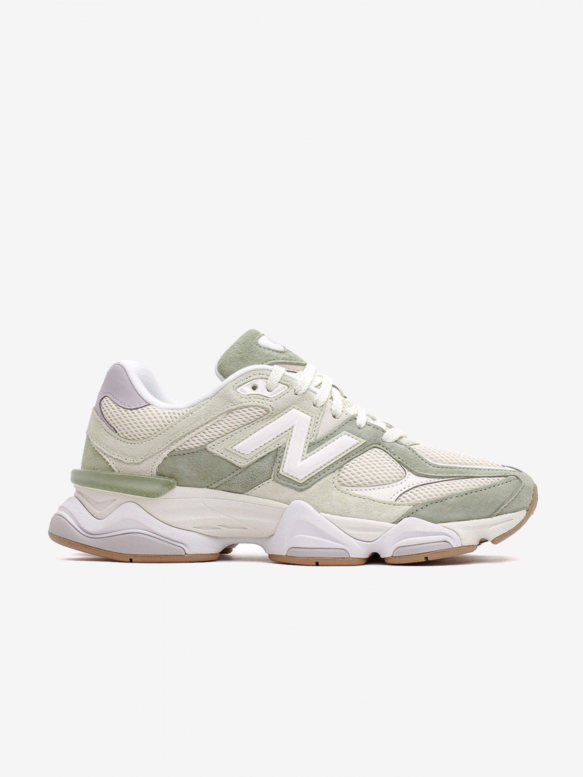 New Balance U9060 V1 Beige and Green Sneakers