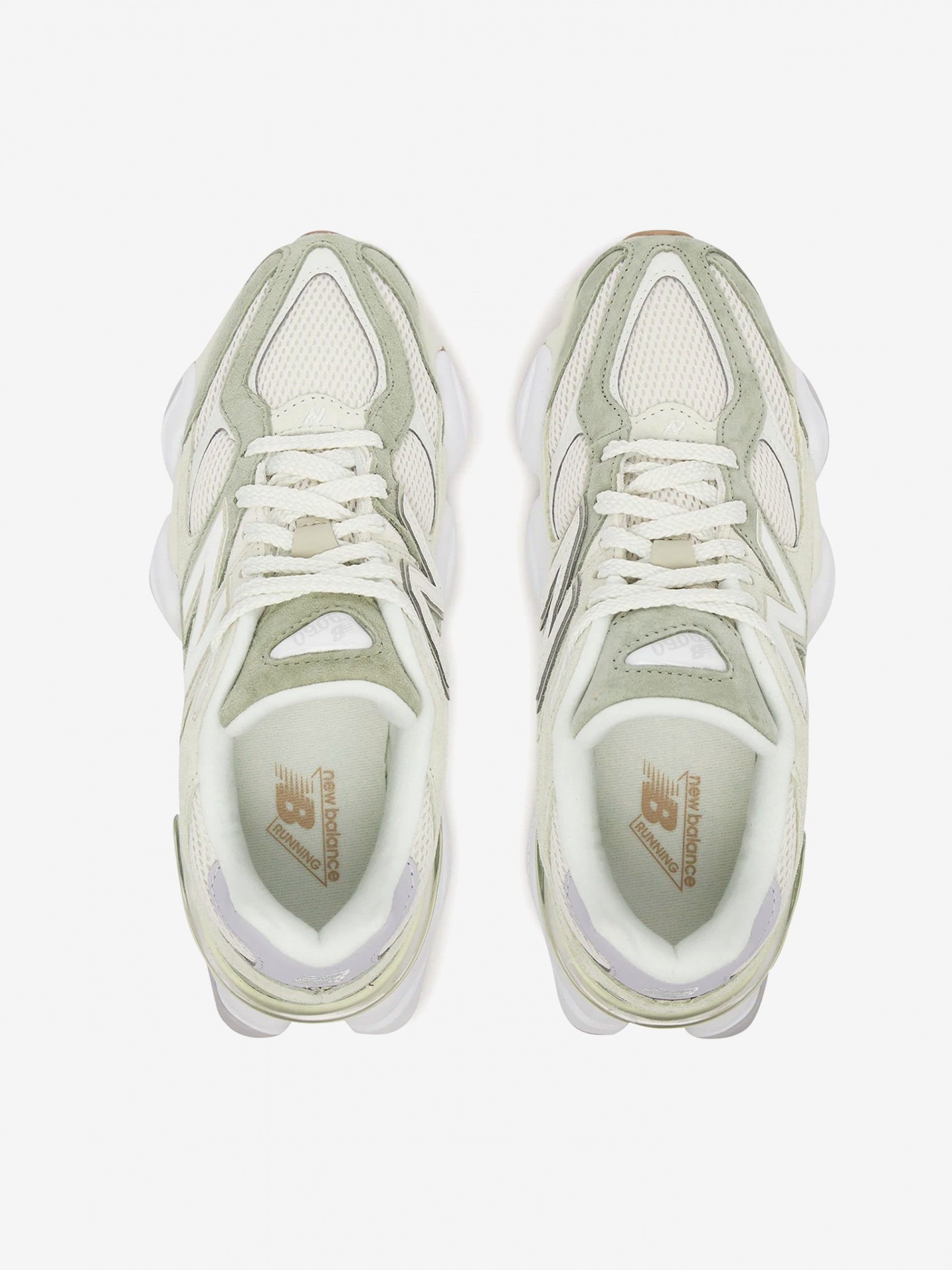 New Balance U9060 V1 Beige and Green Sneakers
