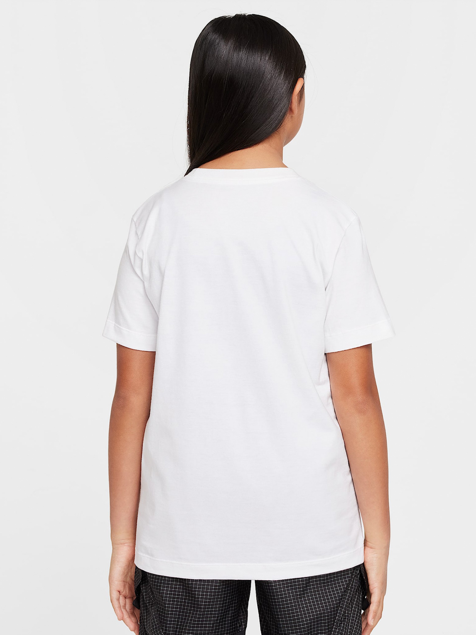 Camiseta Nike Sportswear Just Do It Júnior Blanca