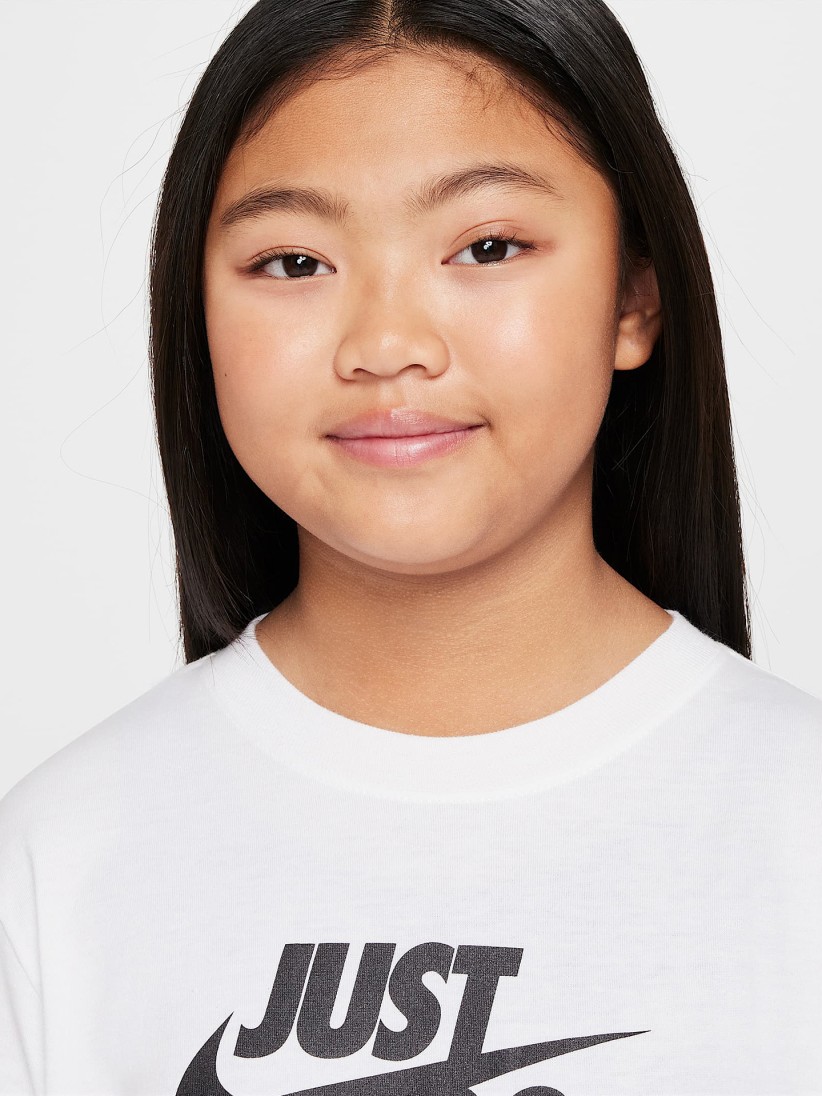 T-shirt Nike Sportswear Just Do It Jnior Branca