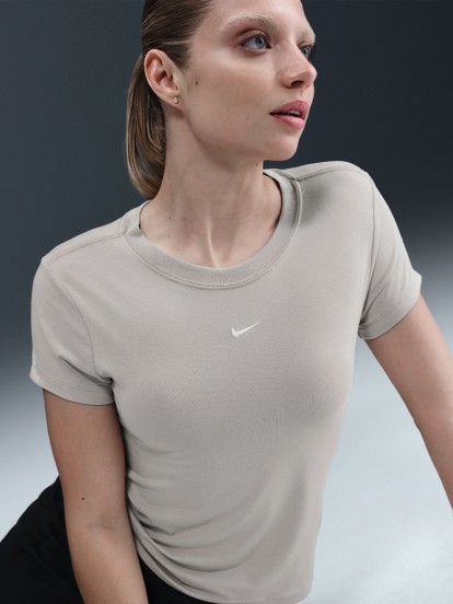 Nike Sportswear Chill Knit Grey T-shirt For Women