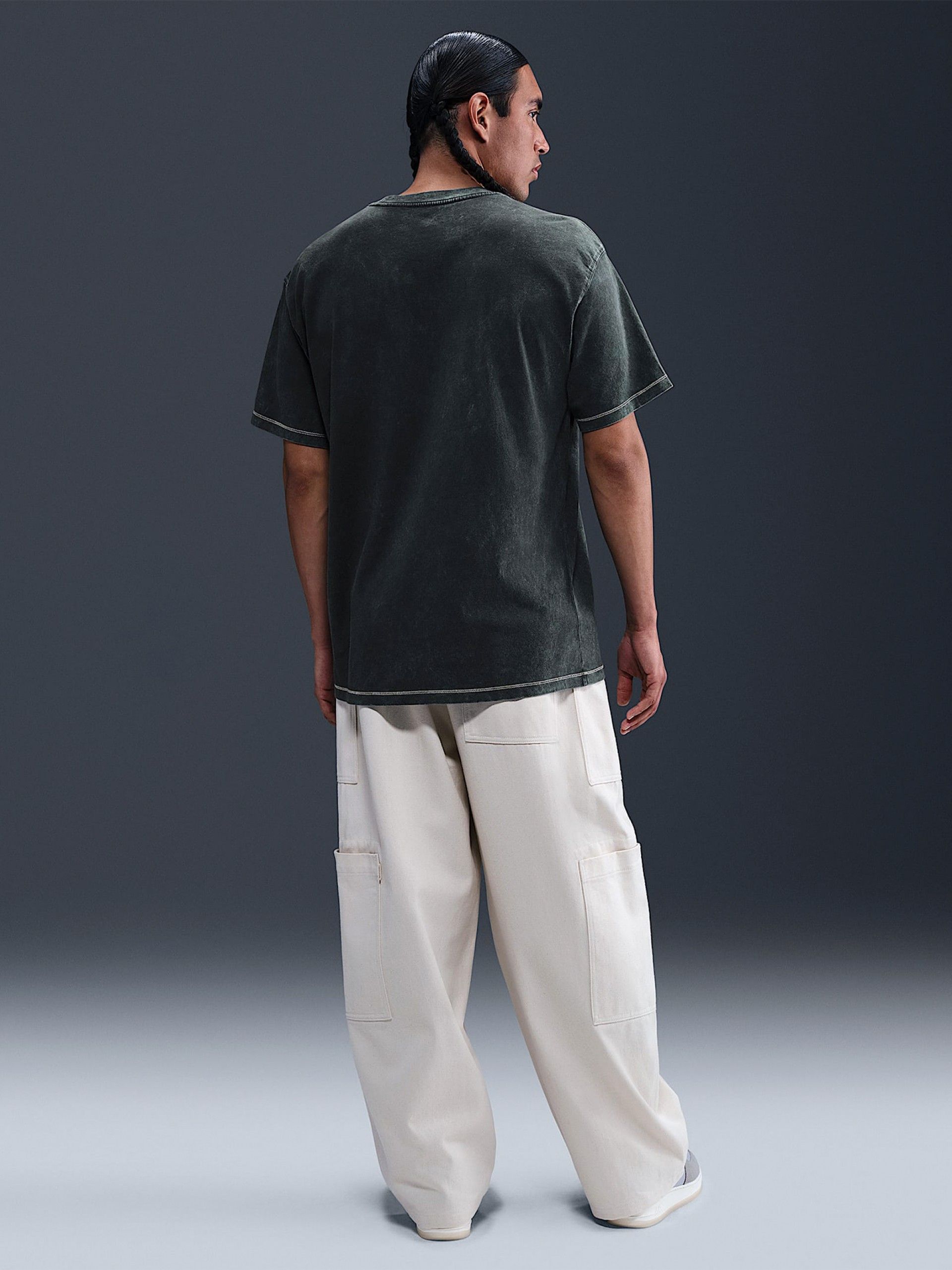 Camiseta Nike Sportswear Max90 Pocket Vintage Azul Para Hombre