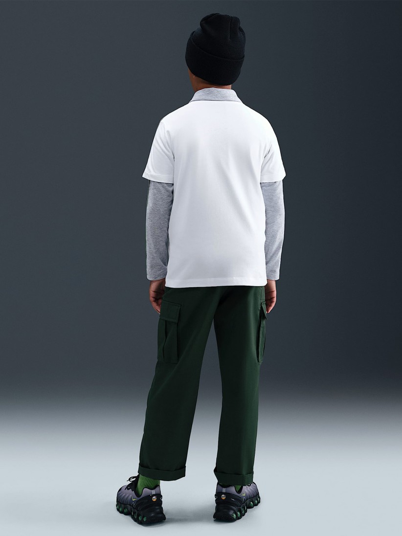 T-shirt Nike Sportswear Jnior Branca