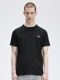 T-shirt Fred Perry Ringer Preta