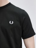 T-shirt Fred Perry Ringer Preta
