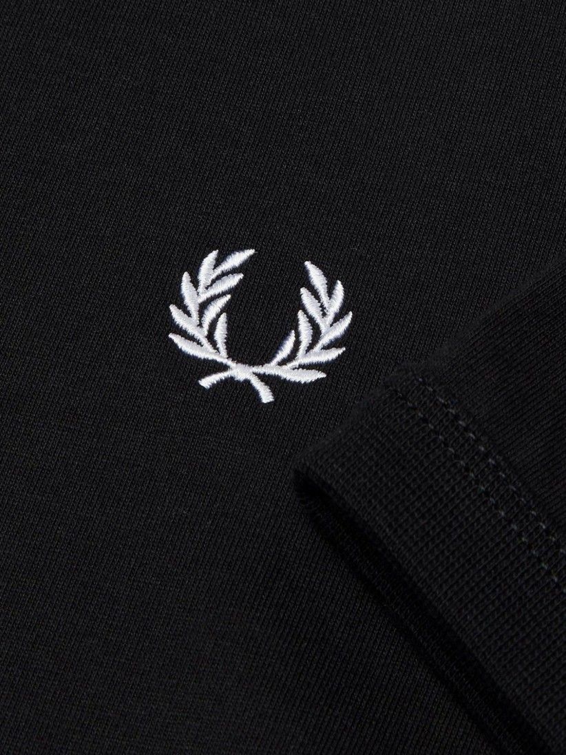 T-shirt Fred Perry Ringer Preta