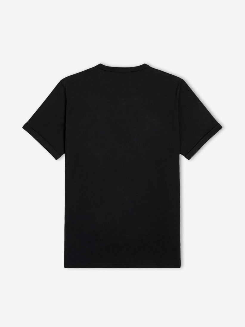 T-shirt Fred Perry Ringer Preta T-shirt Fred Perry Ringer Preta