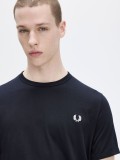 T-shirt Fred Perry Ringer Azul Marinho