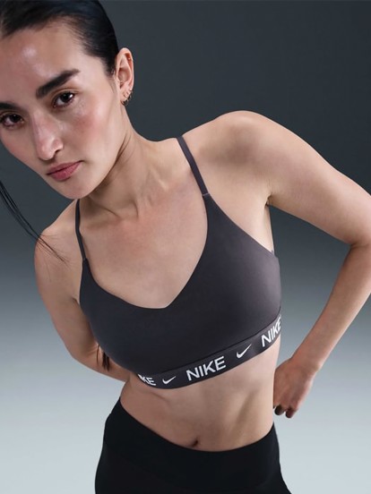 Suti Desportivo Nike Indy Suporte Leve Cinzento