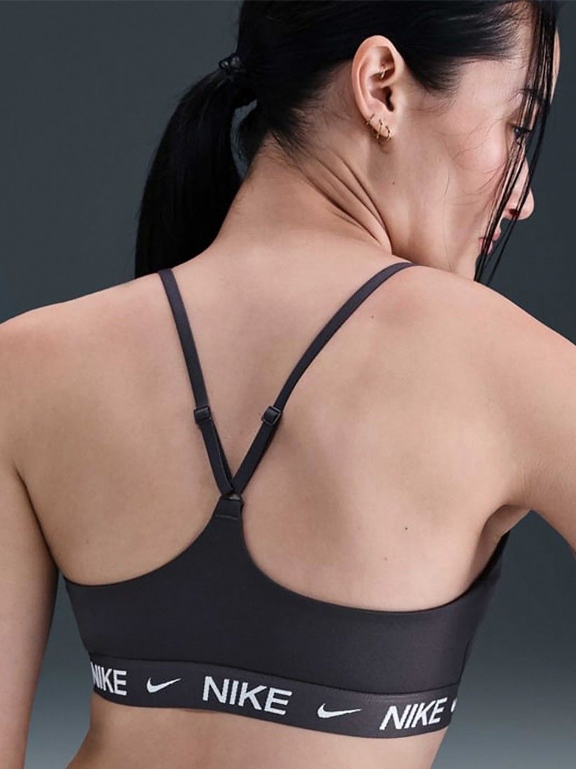 Nike Indy Light Support Grey Sports Bra