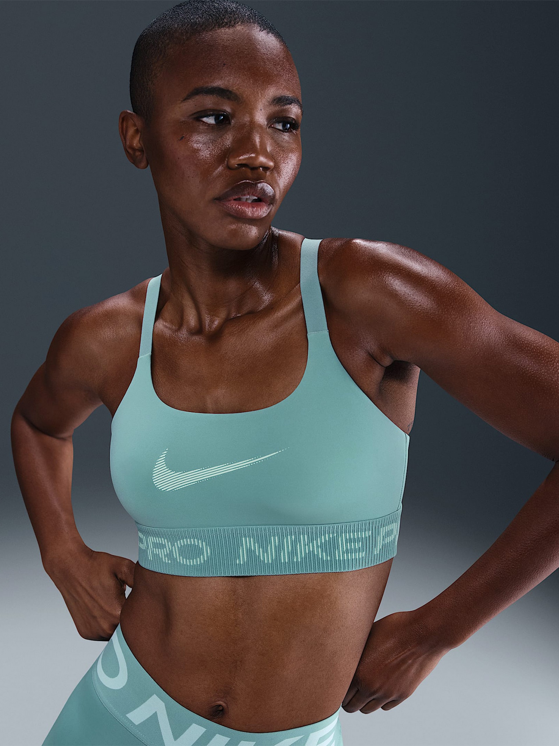 Sutiã Desportivo Nike Pro Suporte Leve Verde