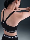 Nike Pro Light Support Black Sports Bra