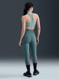 Nike Swoosh Light Support Green Sports Bra