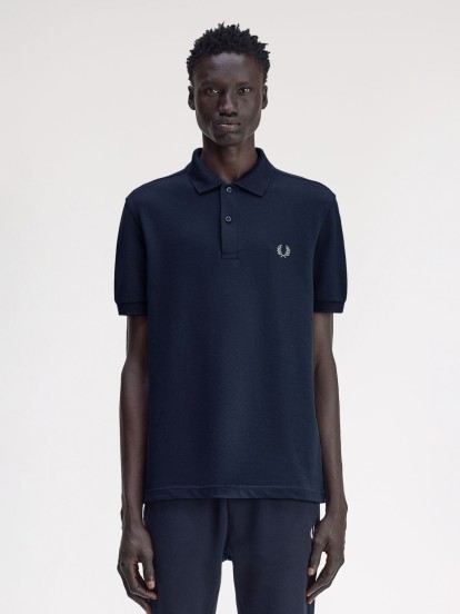 Polo Fred Perry M6000 Azul Marinho