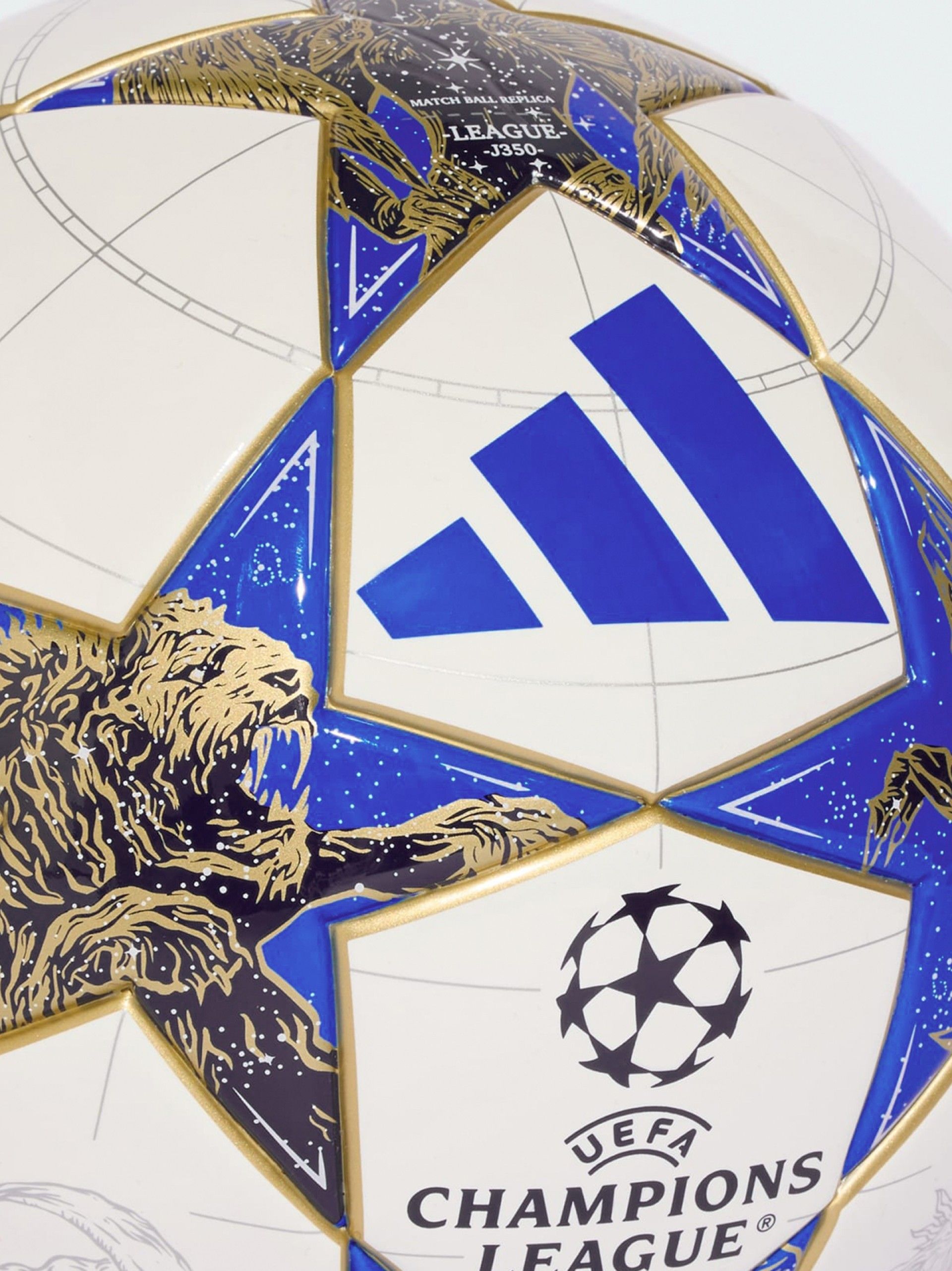 Balón Adidas J350 UEFA Champions League League 25/26 Niño