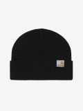 Carhartt WIP Stratus Low Black Beanie Carhartt WIP Stratus Low Black Beanie