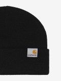 Carhartt WIP Stratus Low Black Beanie Carhartt WIP Stratus Low Black Beanie