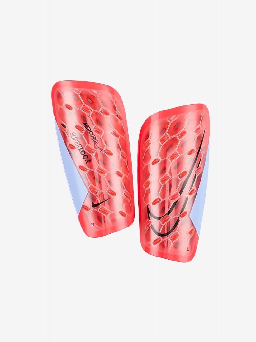 Caneleiras Nike Mercurial Lite Superlock Vermelhas