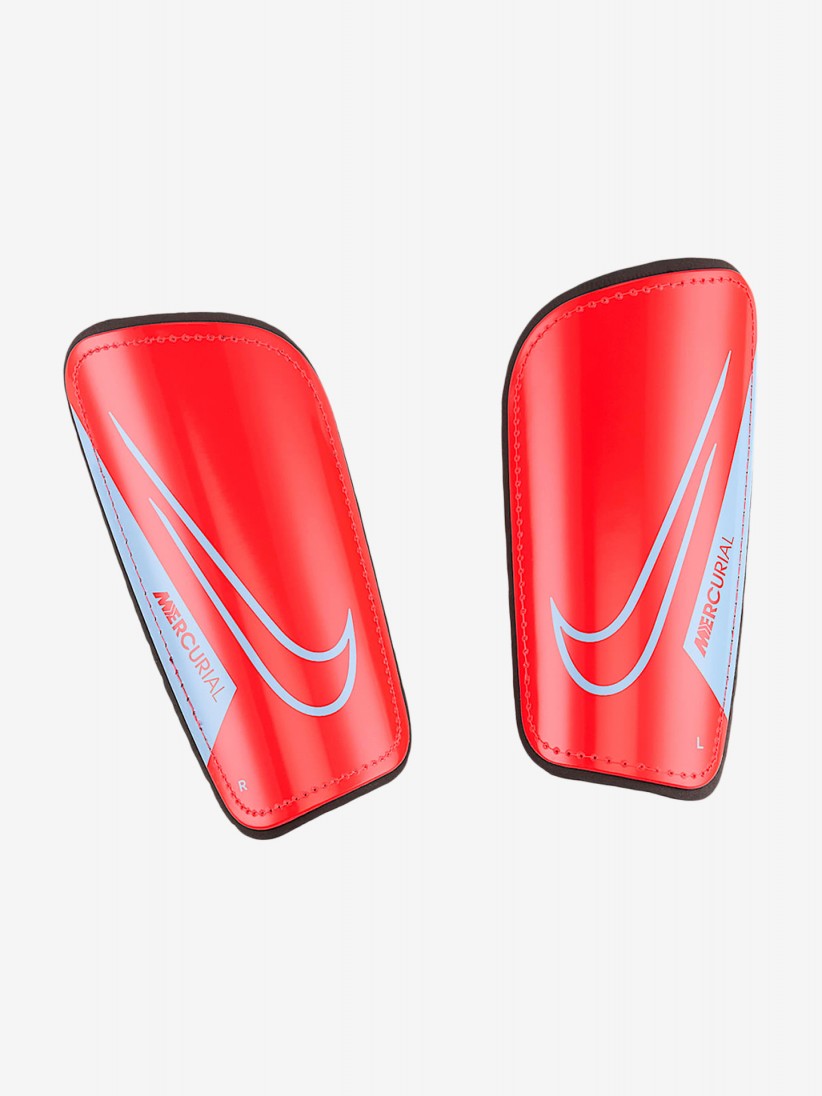 Espinilleras Nike Mercurial Hardshell Rojas
