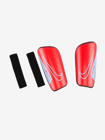 Nike Mercurial Hardshell Red Shin Guards