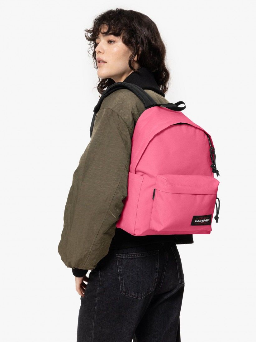 ★EMS★ NYLON PADDED BACKPACKPINK EASTPAK Unisex Adult 24L EK620 Pink Padded Pak R Logo