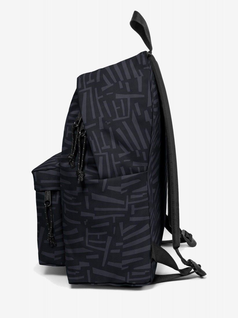 Mochila Escolar Eastpak Padded Pak'R Shape Preta e Cinzenta