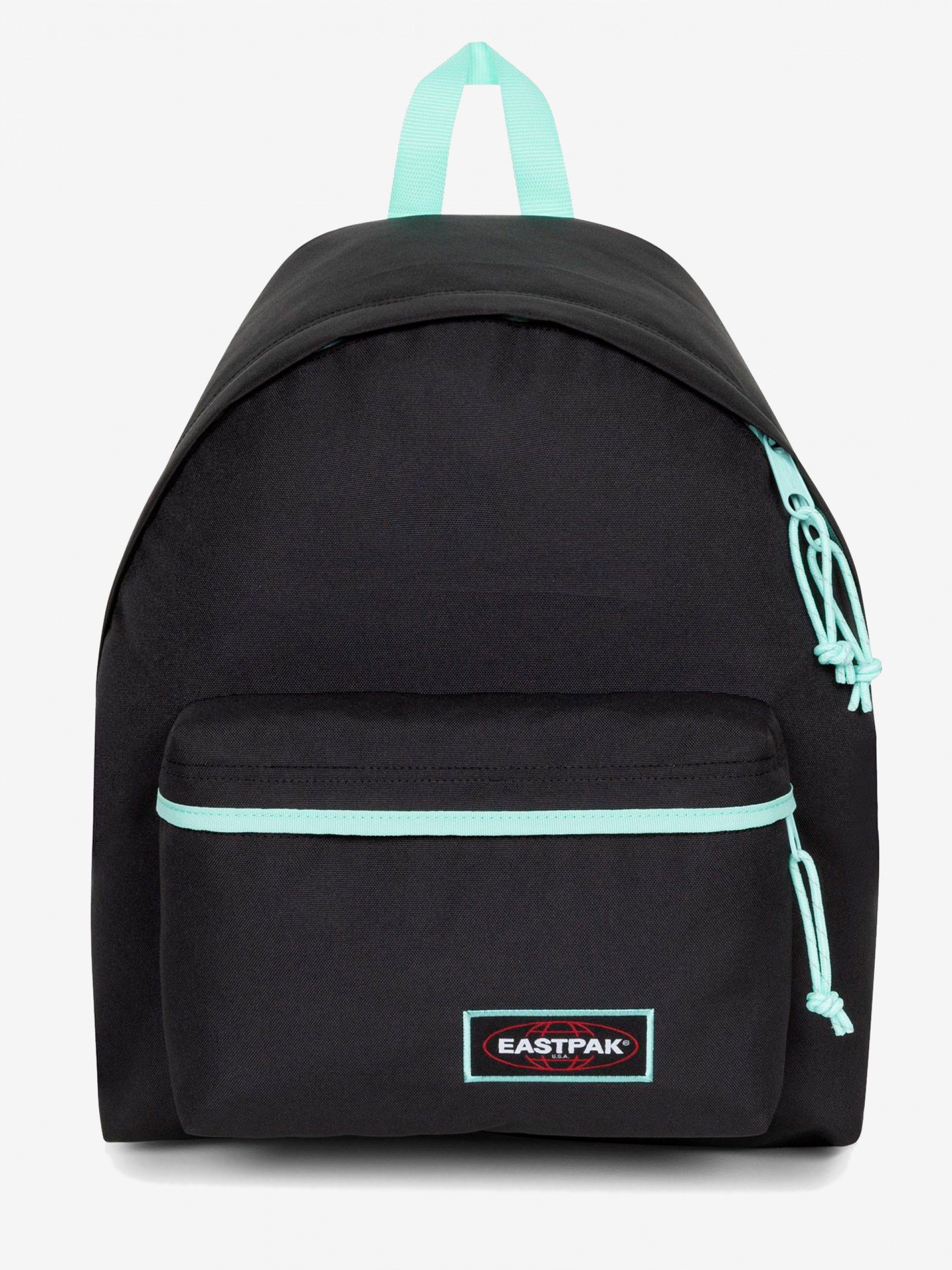 Mochila Escolar Eastpak Padded Pak'R Preta e Verde