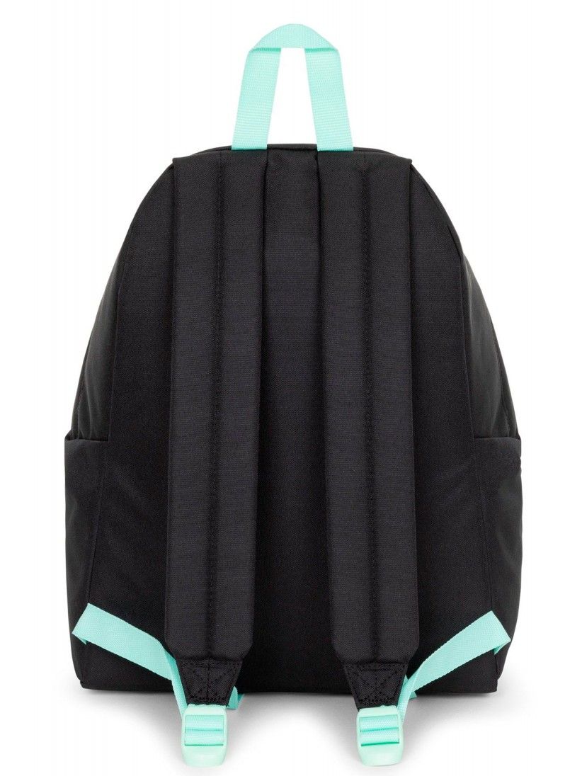 Mochila Escolar Eastpak Padded Pak'R Preta e Verde
