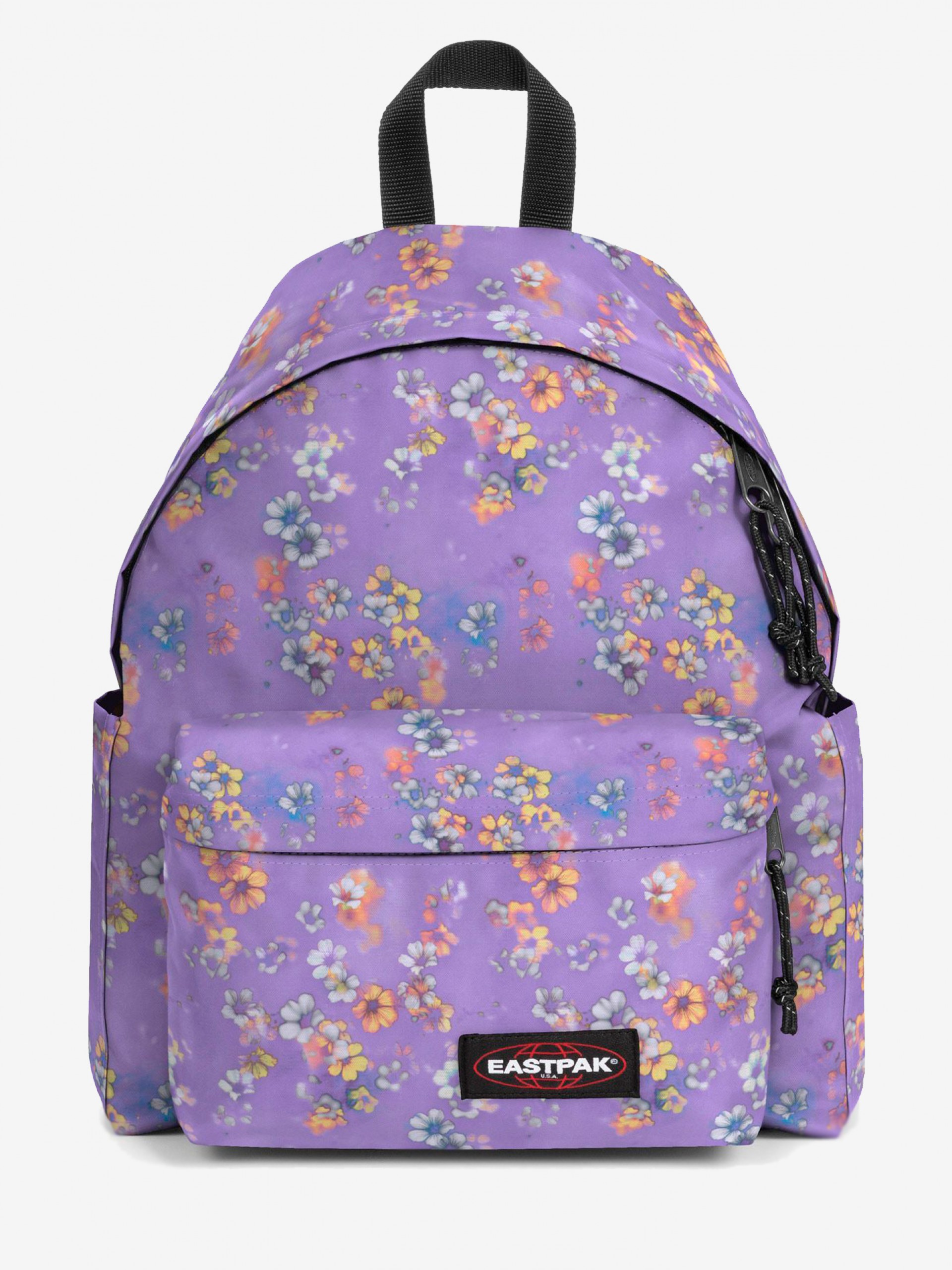 Mochila Escolar Eastpak Day Pak'R Floral Fade Lilás