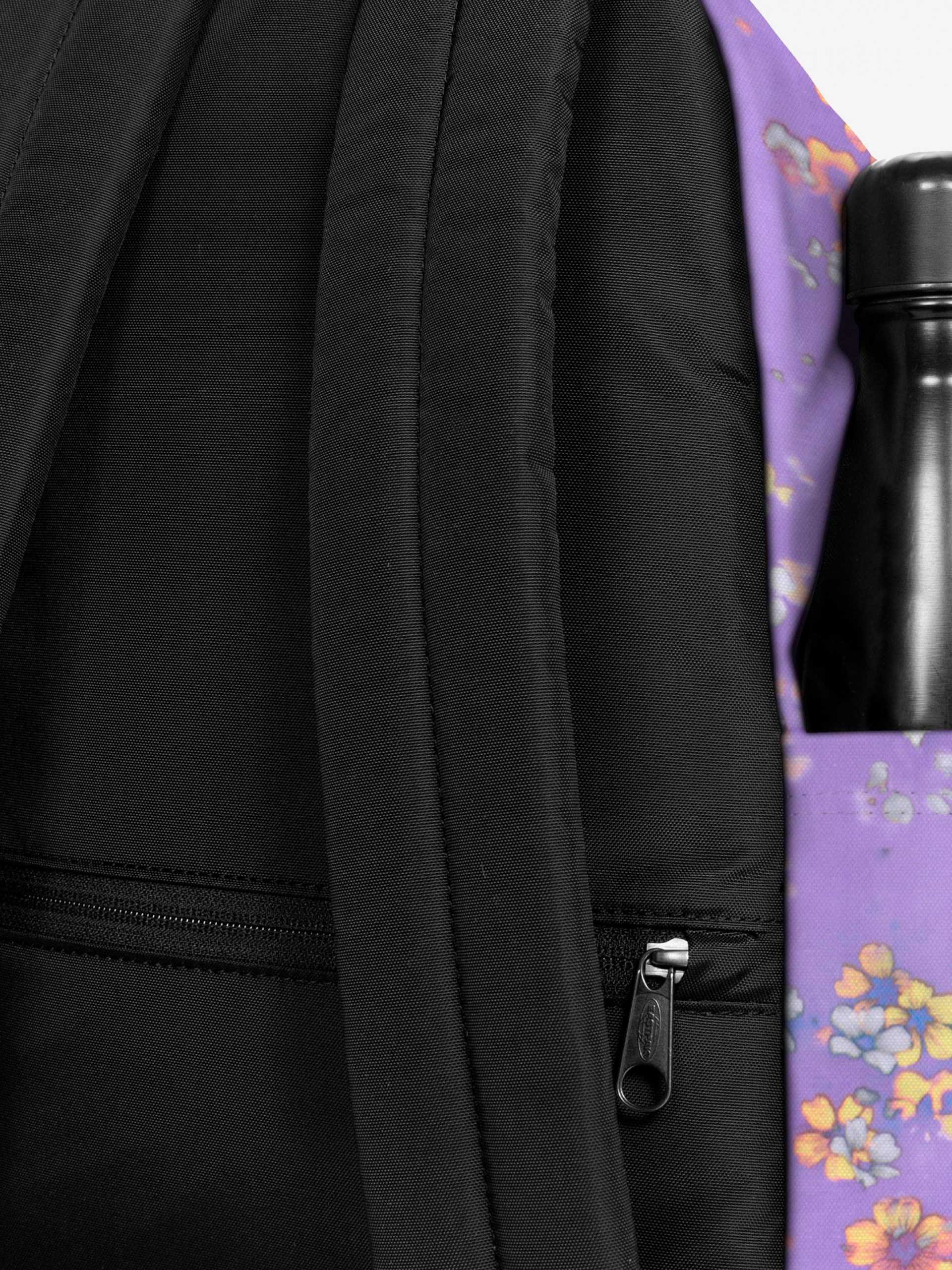 Mochila Escolar Eastpak Day Pak'R Floral Fade Lilás