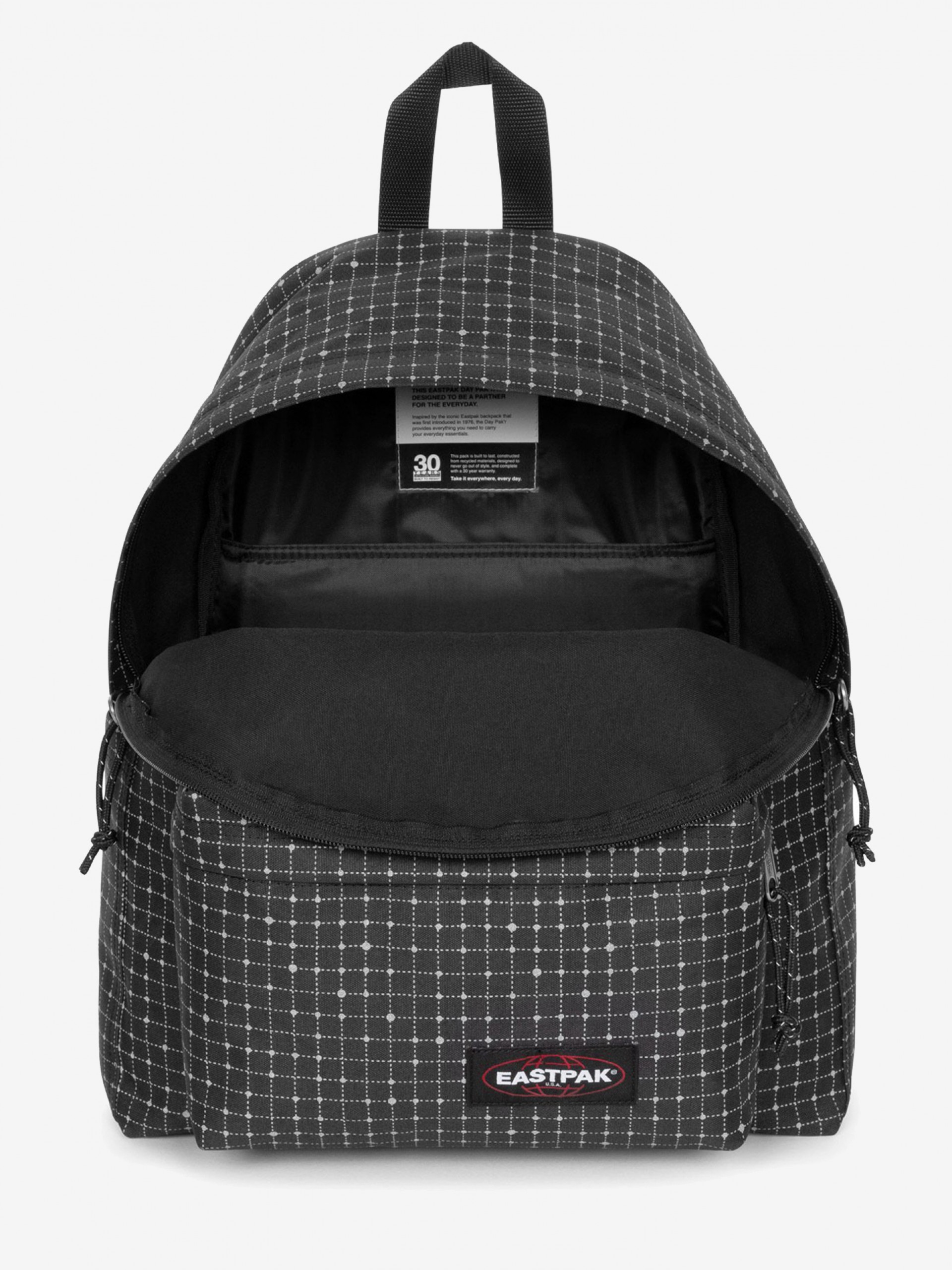 Mochila Escolar Eastpak Day Pak'R Refleks Space Negra