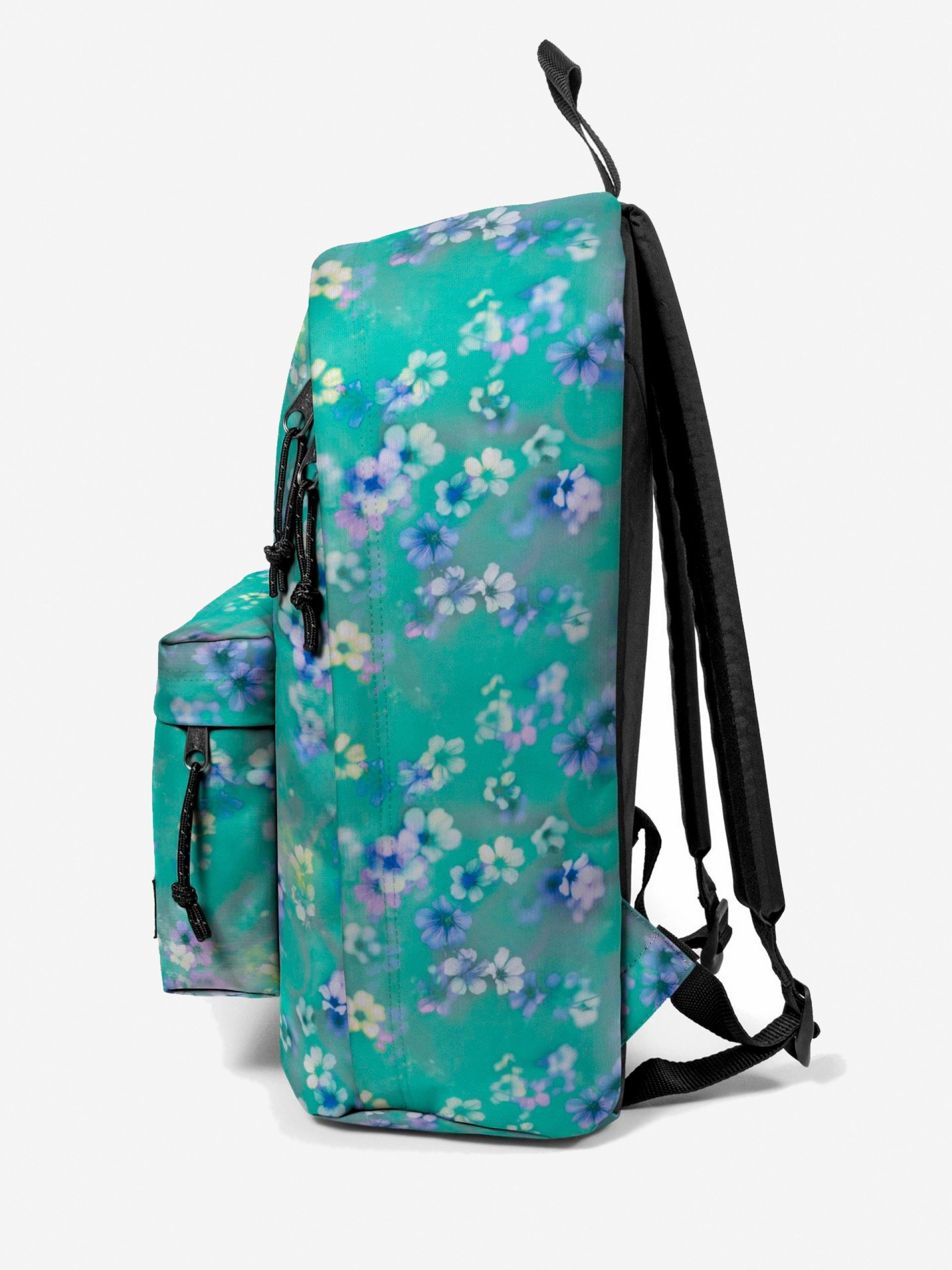 Mochila Escolar Eastpak Out Of Office Floral Verde
