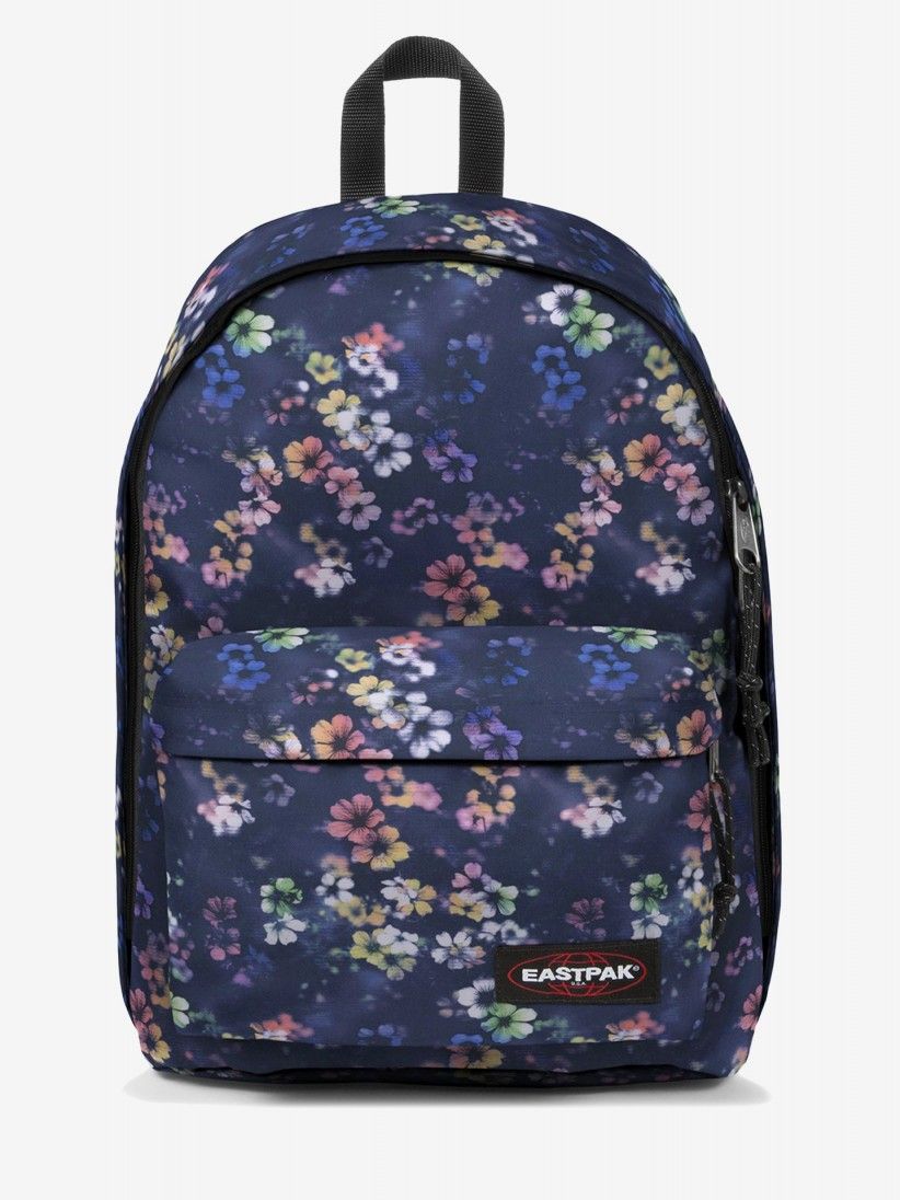 Mochila Escolar Eastpak Out Of Office Floral Fade Azul