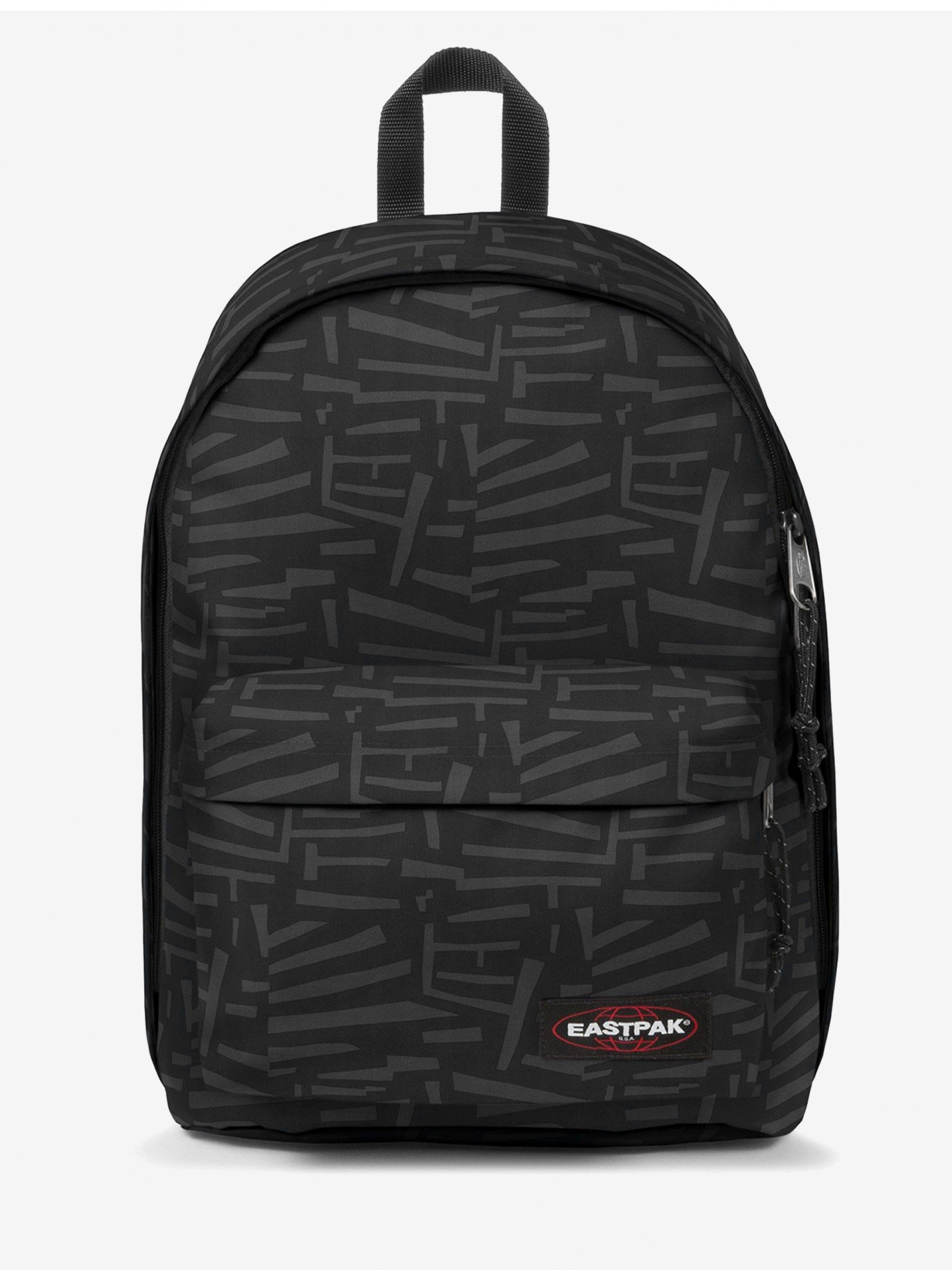 Eastpak Out Of Office Shape Black and Grey Backpack