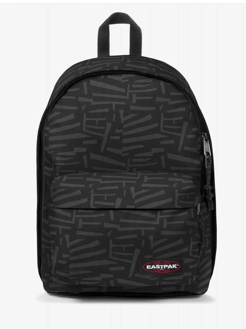 Mochila Escolar Eastpak Out Of Office Shape Preta e Cinzenta