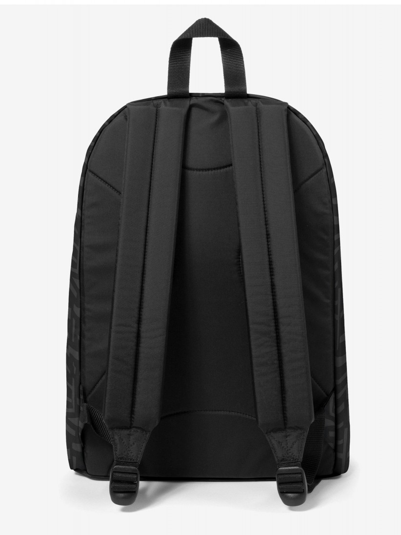 Mochila Escolar Eastpak Out Of Office Shape Preta e Cinzenta