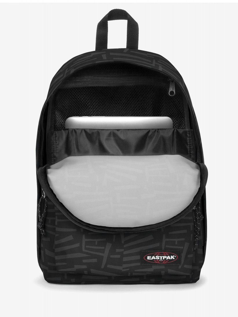 Mochila Escolar Eastpak Out Of Office Shape Preta e Cinzenta