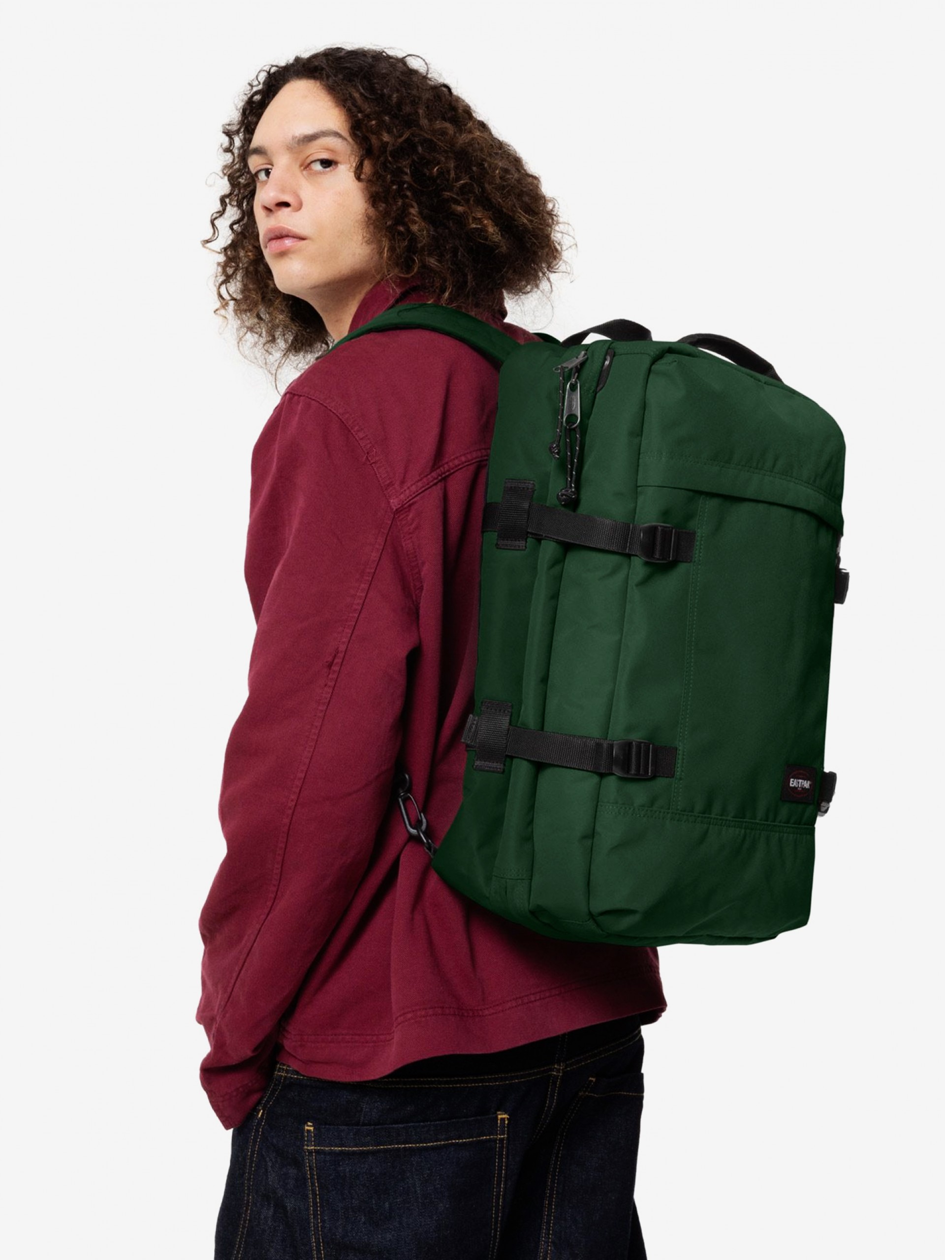 Eastpak Travelpack Green Travel Backpack