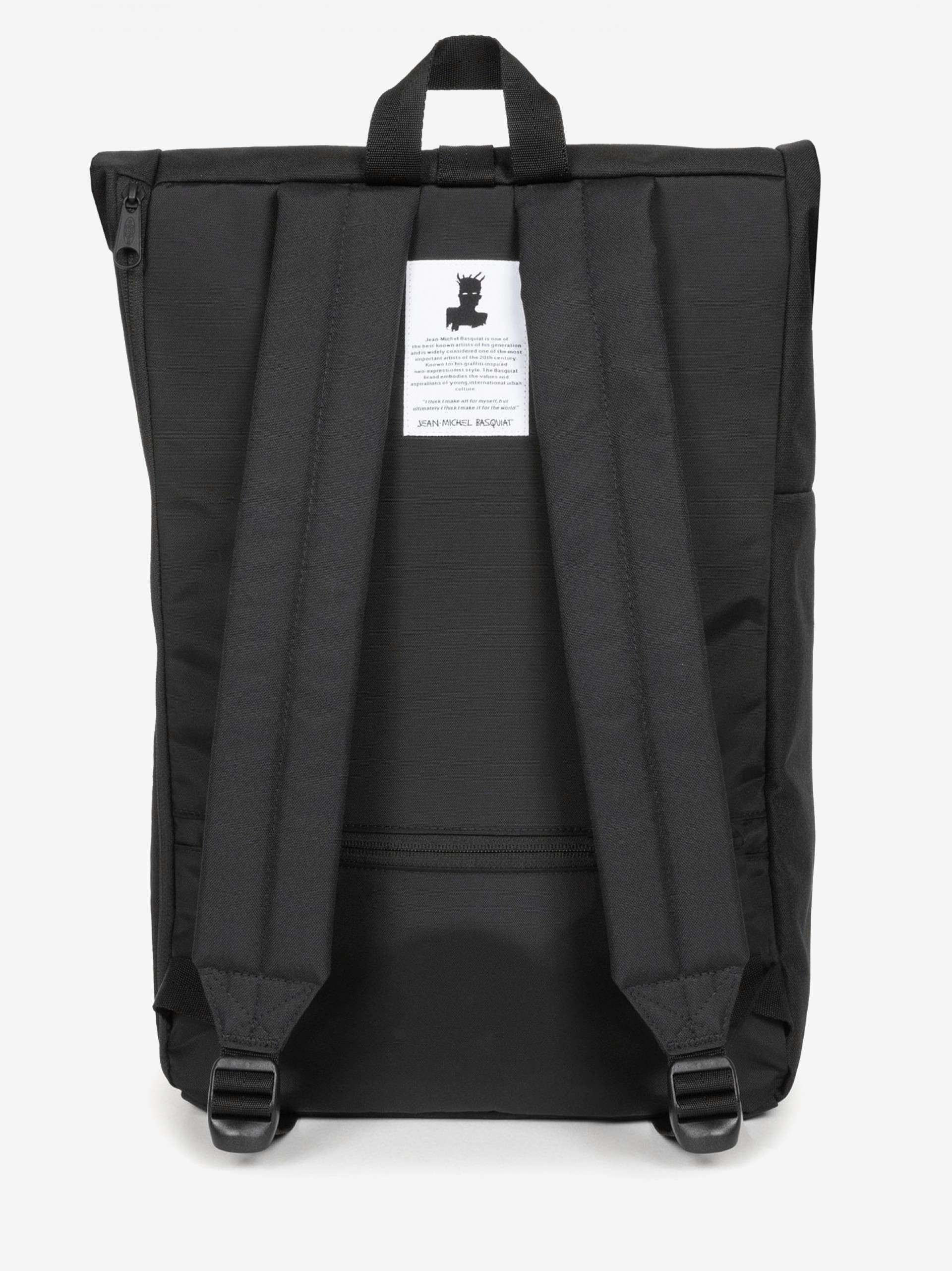 Mochila Eastpak Up Roll M Basquiat Quotes Negra