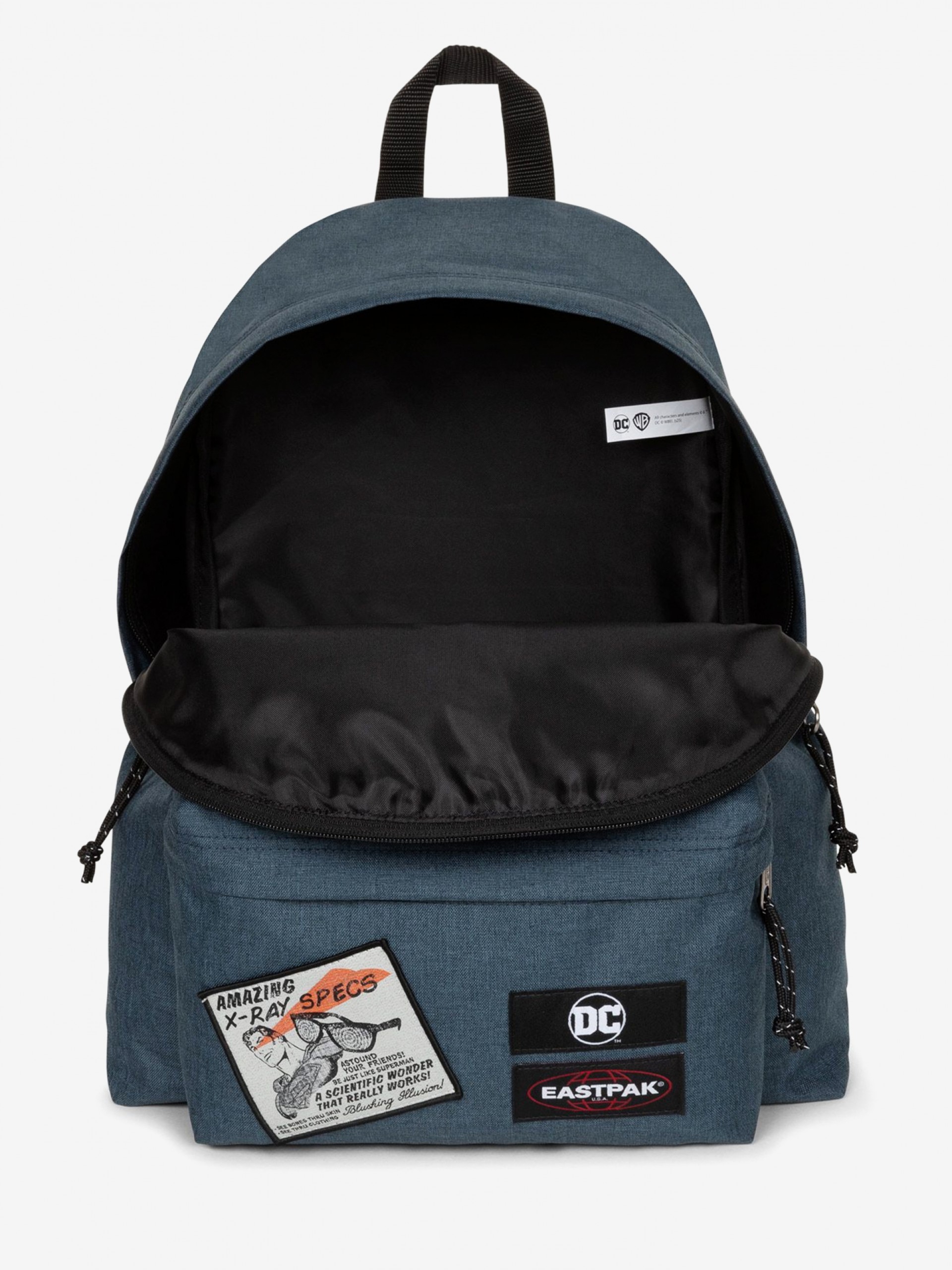Mochila Escolar Eastpak Padded Pak'R DC Icons Super-Homem Azul