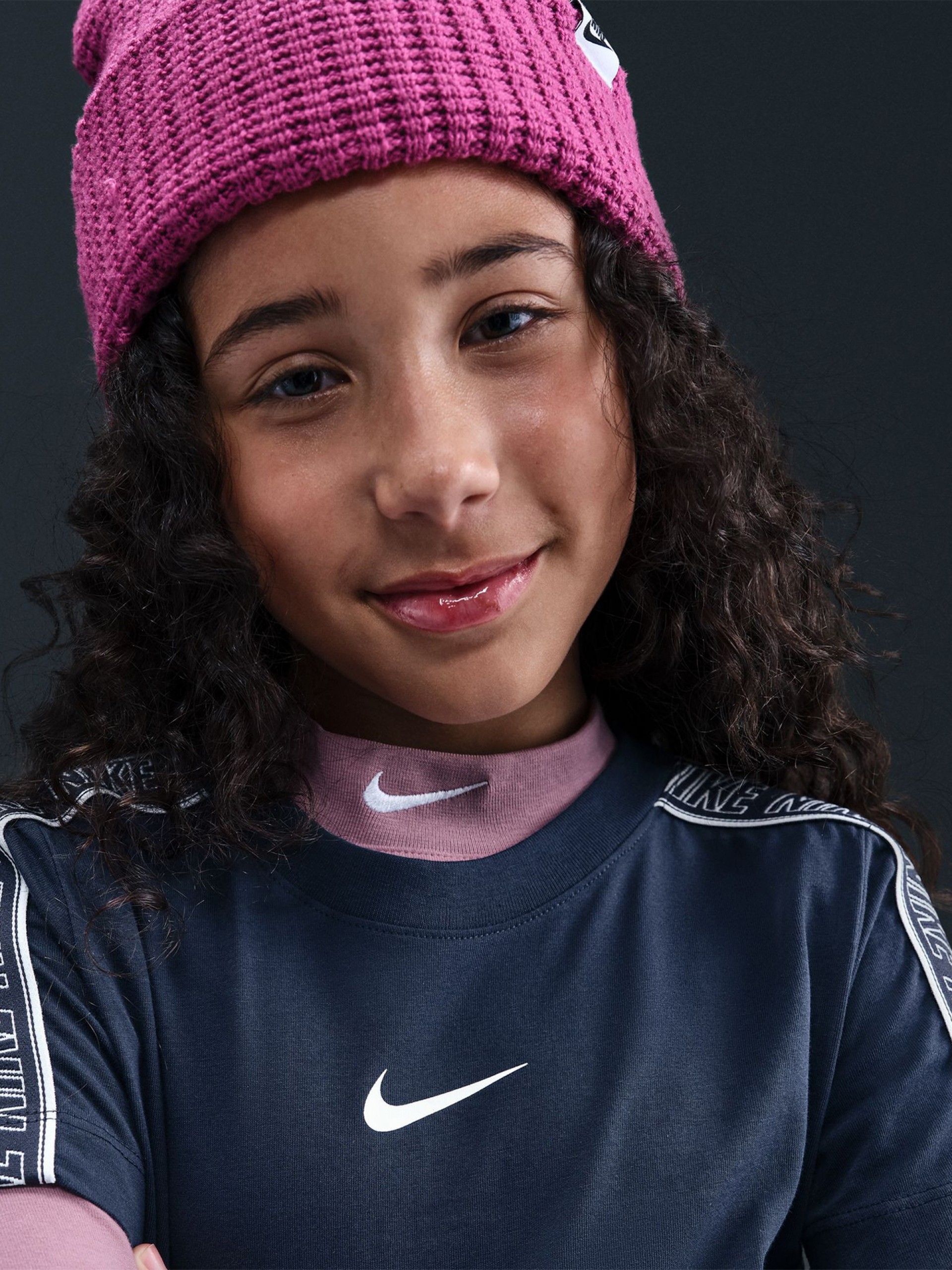 Camiseta Nike Sportswear Júnior Azul