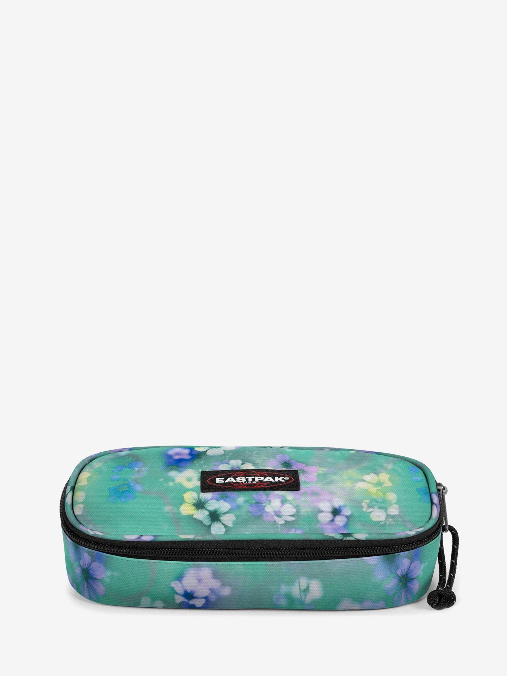 Eastpak Oval Single Floral Fade Green Pencil Case