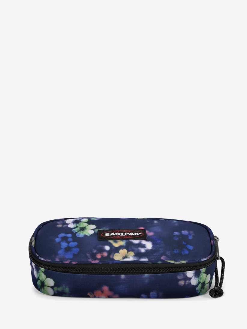Eastpak Oval Single Floral Fade Blue Pencil Case